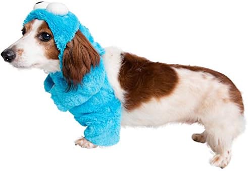 Pet Krewe Unleash The Parade Cookie Monster Dog Costume Sesame Street Pet Costumes for Medium Dogs or Cat Outfit - Perfect for Halloween, Christmas Holiday, Parties, Photoshoots, Gifts for Dog Lovers - Image 6