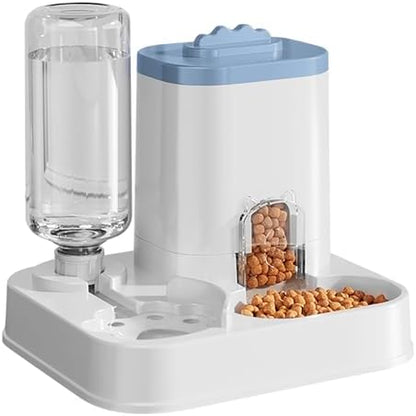 Cat Food Dispenser Dog Cat Feeder Automatic Integrated Food Basin 1-10l