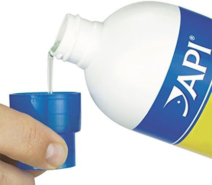 API Aquarium Starter Bundle Pack: One (1) API QUICK START 16 oz., one (1) API STRESS COAT 16 oz., one (1) API AQUARIUM SALT 16 oz.
