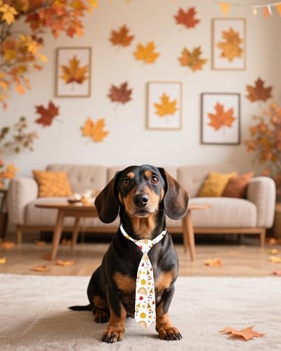 PET SHOW 10 Pack Fall Dog Ties Neckties for Medium Dogs - Image 6