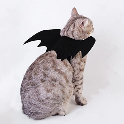 YUJUN Cat Halloween Costume Pets Bat Wing Kitten Party Supplie - Image 6