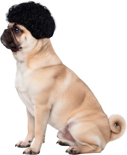 Rubies Afro Pet Wig for Dogs or Cats, S/M - Image 4