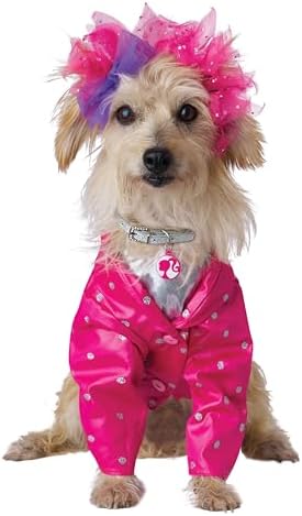 Barbie and The Rockers Dog Costume, Medium for Small Dogs by CaliforniaCostumeCollections