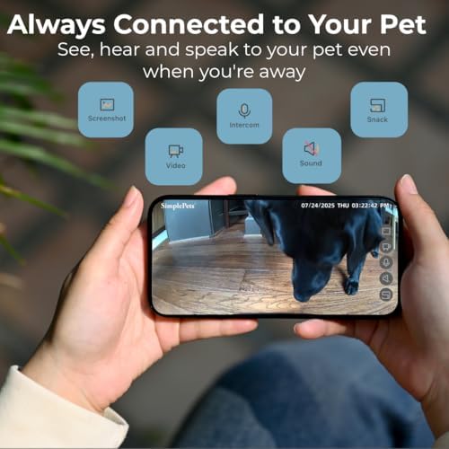 SMARTFeeder 20L Automatic Dog and Cat Feeder – Stainless Steel Pet Food Dispenser with Wi-Fi App, Scheduled Feedings, Portion Control, HD Camera, Speaker & Microphone