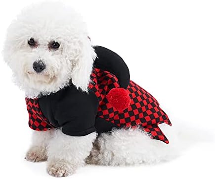 Yoption Halloween Jester Clown Dog Costumes, X-Large - Image 4