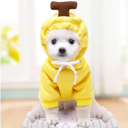 Pet Clothing Dog Transformation Shaped Hoodie (Yellow Banana,XL) - Image 2