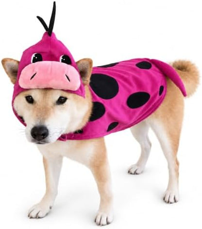 ComfyCamper Purple Dinosaur Dog Costume Cape Hat Set Cosplay Halloween, XL - Image 4