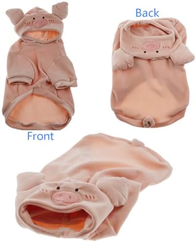 Pig Pet Costume for French Bulldog, Funny Pig Outfit, Dog & Cat Party Clothes, Halloween Cosplay (L) - Image 7