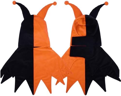 Lelepet Dog Halloween Costume with Hat & Cloak Funny Halloween Pet Outfit - Image 2