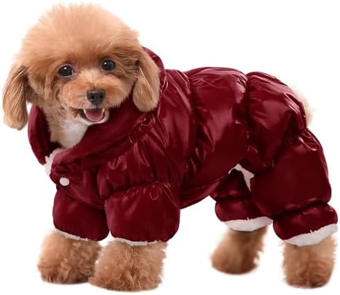 AOFITEE Dog Coat for Small Dogs Full Body Dog Coat Waterproof Dog Jacket by AOFITEE