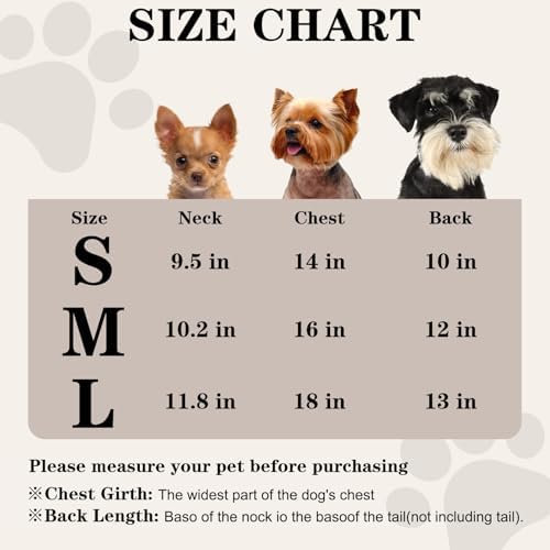EXPAWLORER Classic Plaid Dog Dress for Small Dogs and Puppies,Puppy Costumes Pet Clothes Holiday Girl Dogs Shirt, Party Dog Vest Dresses Cat Apparel Sweater Warm Skirt - Image 2