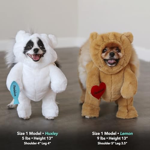 Pandaloon Dog Halloween Costume - As Seen on Shark Tank - Patented - Funny Costume with Arms for Small and Medium Dogs and Cats (Teddy Bear, Size 3(17-19 in Height at TOP of Head,Girth<22 in)) - Image 3