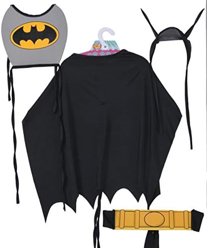 Rubie's Adult Classic Batman Pet Costume, Black/Gray, S Neck 12 Girth 17 Back 11 US (Pack of 2) - Image 2