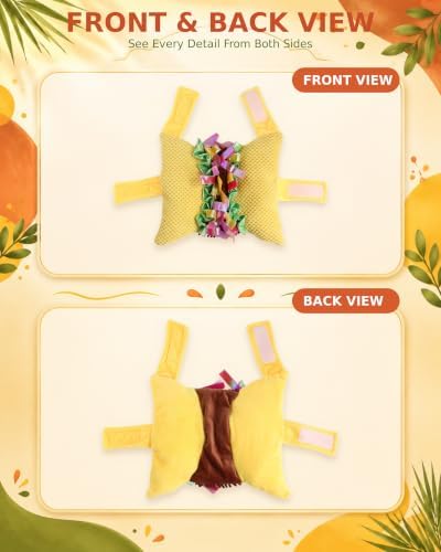 Taco Dog Costume for Small Medium Large Dogs, Funny Food Dog Costume, Mexican Dog Costume and Hotdog Pet Outfit for Halloween Cosplay, Parties and Photos, 2X-Large - Image 4