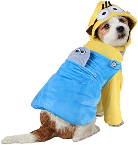Despicable Me: Minion Otto Pet Costume for For Dogs or Cats by Rubies, XL by Rubies