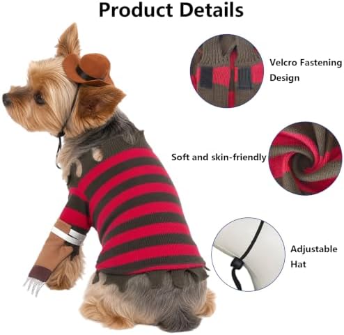 3pcs Halloween Dog Costumes for Large Dogs Funny Set HN176XL - Image 2