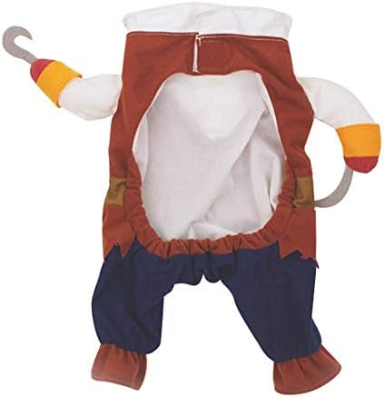 SEIS Pet Pirate Suit Pirates Dog Corsair Dressing up Party Costume of The Caribbean Style cat Costumes (S) - Image 3