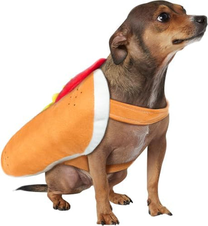 Rubies Hot Dog Pet Costume for Dogs or Cats, Medium - Image 2