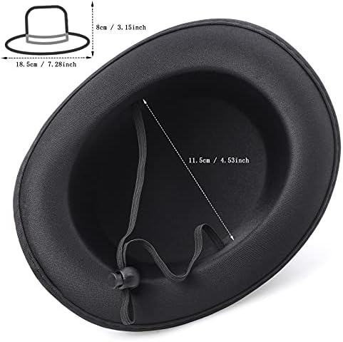 Yewong 2-Piece Pet Formal Accessories Set - Top Hat with Formal Necktie/Bowtie for Dog & Cat - Birthday Party, Graduation, Halloween Costumes - Image 5