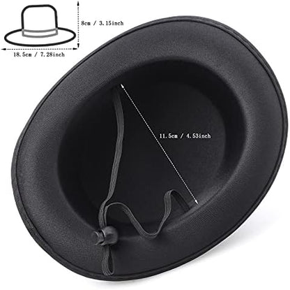 Yewong 2-Piece Pet Formal Accessories Set - Top Hat with Formal Necktie/Bowtie for Dog & Cat - Birthday Party, Graduation, Halloween Costumes - Image 5
