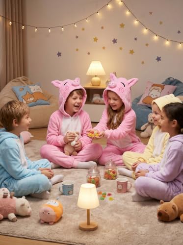 Kids Animal Onesie Pajamas Boys Girls Animal Onesie Costume for Halloween Christmas Costume - Image 2