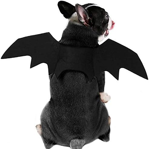 Rypet Dog Bat Wings Costume S, Dog Bat Costume for Halloween Cosplay Party by RYPET