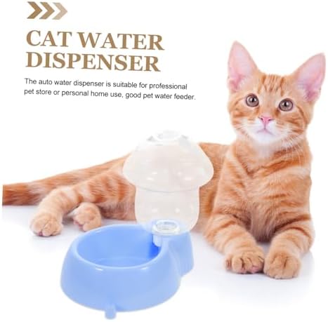 Mushroom Shape Automatic PET Waterer for Cats and Dogs, PP