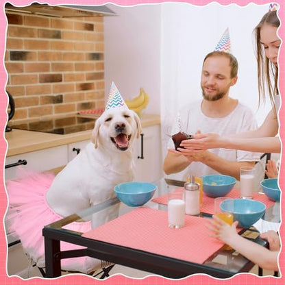 Dog Tutu for Dogs Tulle Skirt Pet Costume, Pink - Image 5