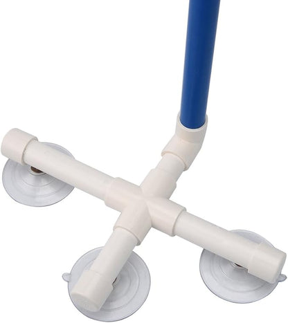 Hypeety Pet Parrot Bath Perches Rack Suction Cup Bird Window and Shower Perch Parakeet Standing Platform for Budgies Parakeet Bath Perch Toy