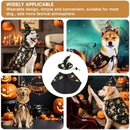 Dog Witch Costume, Large Dog Halloween Costumes - Image 7