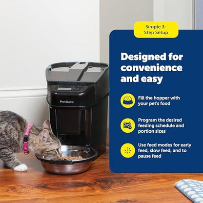 PetSafe Healthy Pet Simply Feed Auto Feeder, Programmable, Holds 24 Cups