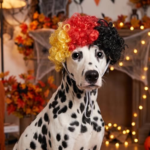 1pcs Funny Pets Wigs for Dog, Funny Curly Dog Wig Dog Wig Costume - Image 5