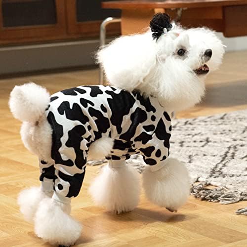 CuteBone Dog Pajamas Costumes Fleece Pet Clothes Puppy Onesie Winter Holiday Cute Cat Jammies Keep Your Pet Warm in the Cold Weather P222L - Image 5