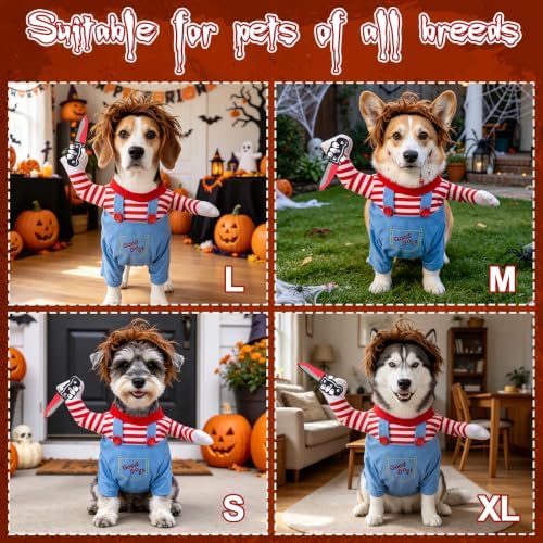 Dog Funny Halloween Costumes Large - Image 5