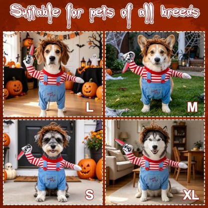 Dog Funny Halloween Costumes Large - Image 5