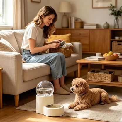 Cat Automatic Feeder Auto Dog Watering Dispenser