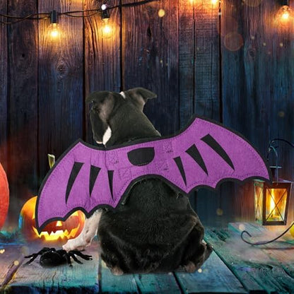 Dog Dragon Wings, Halloween Dragon Costume for Dog Cat, Purple, S - Image 6