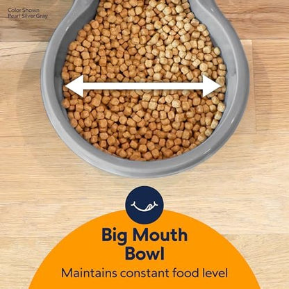 Petmate Replendish Gravity Dog Feeder, 5lbs, Microban Antimicrobial Base