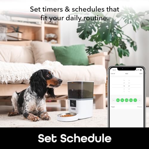 Geeni PetConnect 6L Smart Pet Feeder with Camera