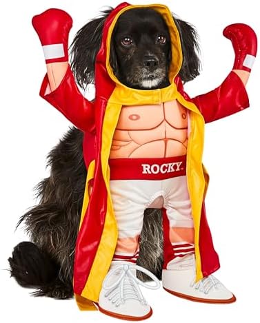 Rocky: Rocky Balboa Pet Costume for For Dogs or Cats by Rubies, XL by Rubies