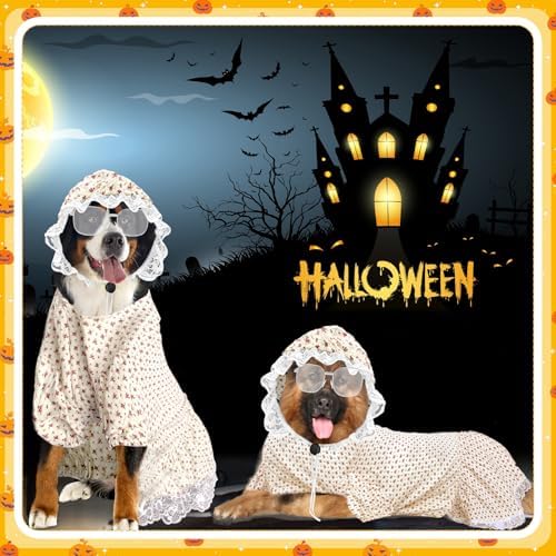 3 Pcs Old Lady Costume for Dog Grandmas Dogs Costume - Image 6