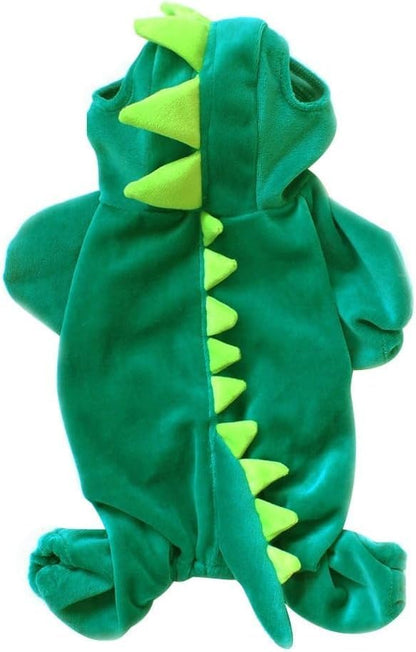 NACOCO Dog Dinosaur Design Costume Green Pet Clothes for Medium & Large Dog (Green, XL) - Image 4