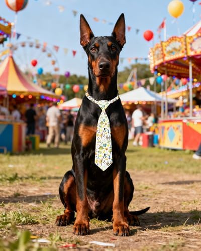 PET SHOW 10 Pack Mardi Gras Dog Ties Neckties XL for Extra Large Dogs - Image 6