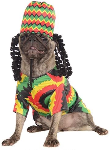 Rubies Rastafarian Pet Costume for Dogs or Cats, XL by Rubies