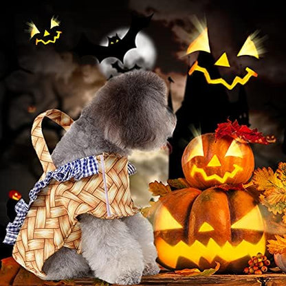 Basket Dog Costume for Small Medium Dogs - Halloween Christmas Birthday Party Pet Costume Clothes Outfit - Image 2