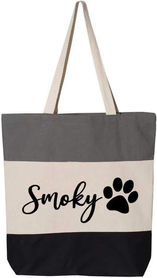 Custom Dog Tote Bag Personalized Dog Mom Gift Dog Toys Totes Pet Gift Custom Pet Bag Gift For Dog Mom Dog Lover Bag