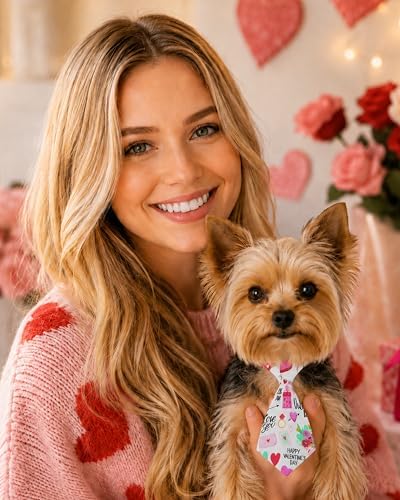 PET SHOW 10 Pack Holiday Summer Dog Ties Neckties XS for Small Dogs - Image 6