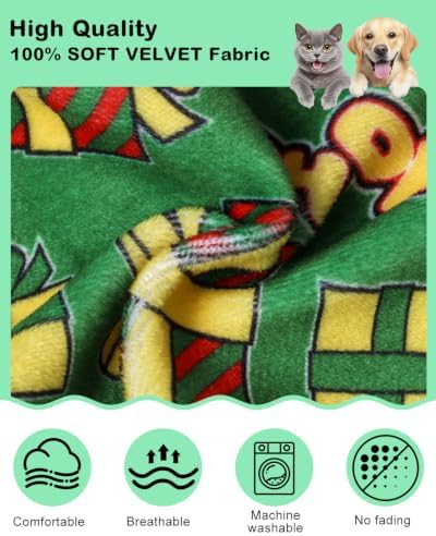CuteBone Dinosaur Costume Halloween Christmas Dog Pajamas, Stretchy Spandex Crystal Velvet Sleepwear Coat for Small Dogs, Soft & Warm Pet Outfit Clothes for Cold Weather, Cozy Pullover Design COSP28S - Image 4