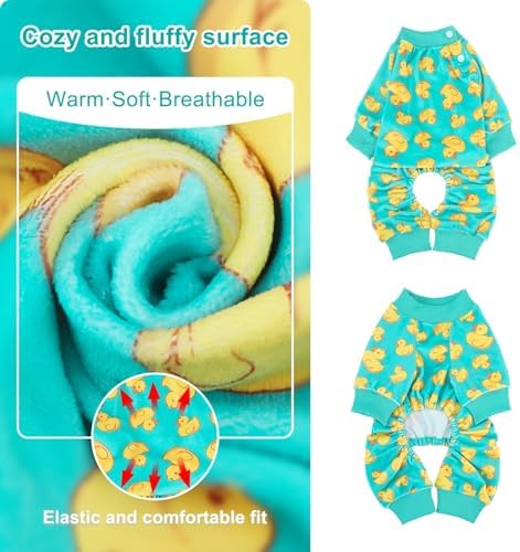 BEAUTYZOO Dog Pajamas, Soft Stretchy Fleece Puppy Sweater for XX-Large Dogs - Image 3
