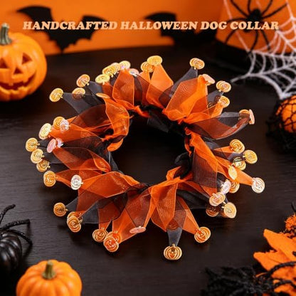 Lionheart glory Halloween Dog Collars Elastic Fancy Holiday Accessory for Dogs Pet Costume for Halloween Party - Image 2